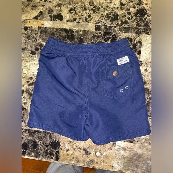 Polo Ralph Lauren Toddler Navy Bathing Suit 24Months - Picture 4 of 7
